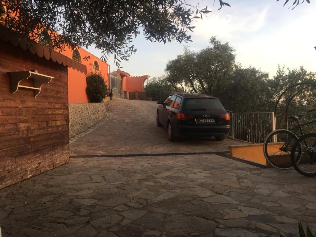 Villa Con Giardino Vista Mare Capitana Eksteriør bilde