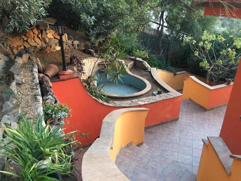 Villa Con Giardino Vista Mare Capitana Eksteriør bilde