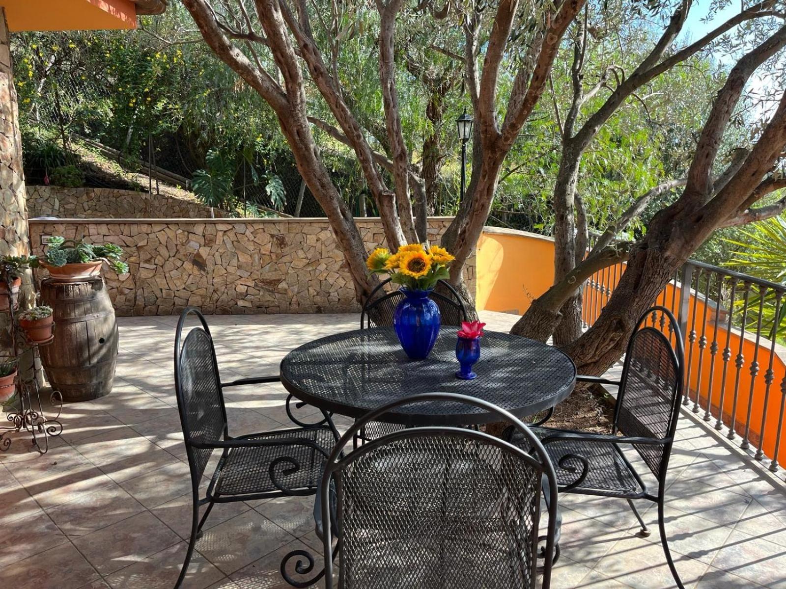 Villa Con Giardino Vista Mare Capitana Eksteriør bilde