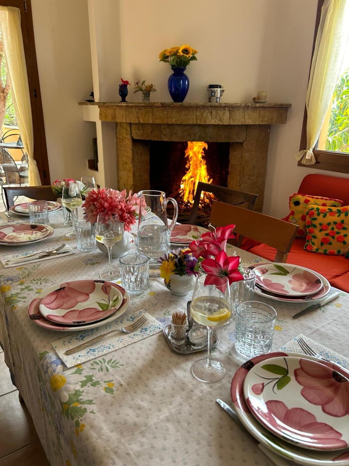Villa Con Giardino Vista Mare Capitana Eksteriør bilde