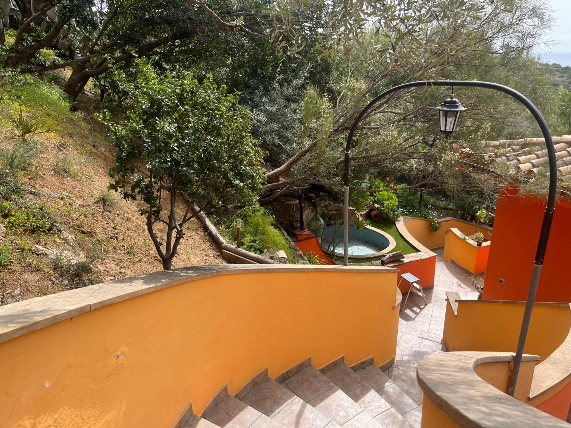 Villa Con Giardino Vista Mare Capitana Eksteriør bilde