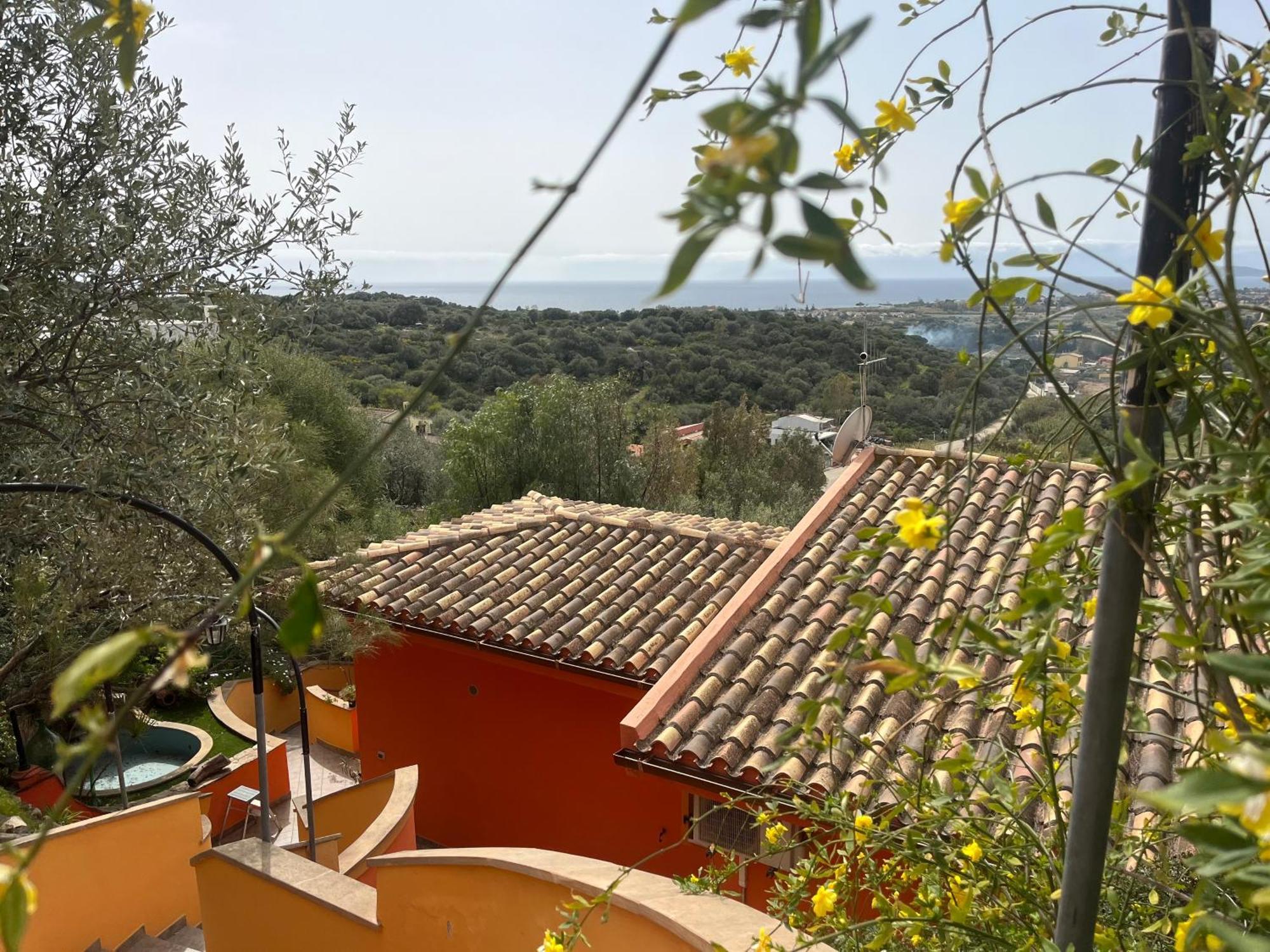 Villa Con Giardino Vista Mare Capitana Eksteriør bilde