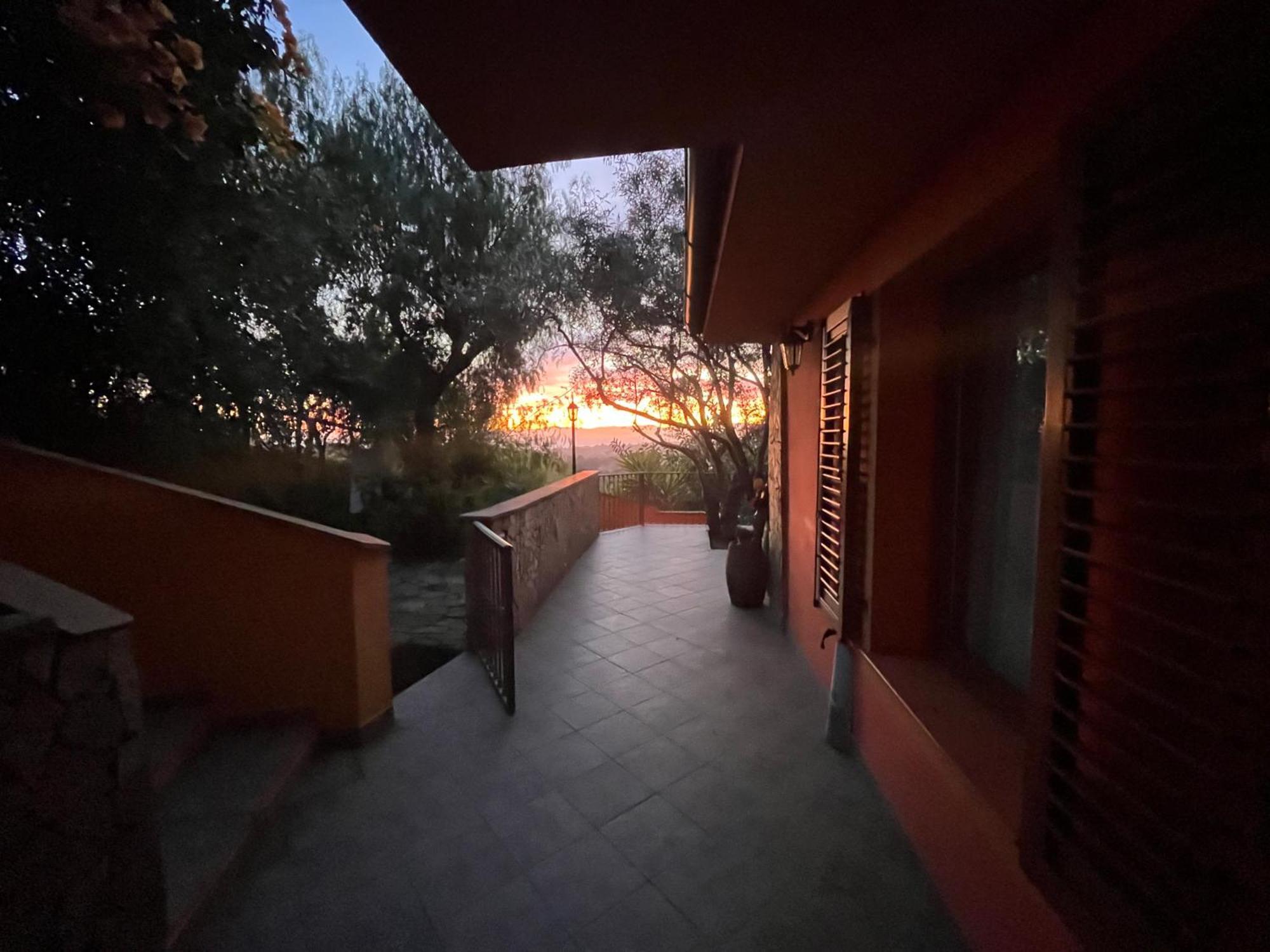 Villa Con Giardino Vista Mare Capitana Eksteriør bilde