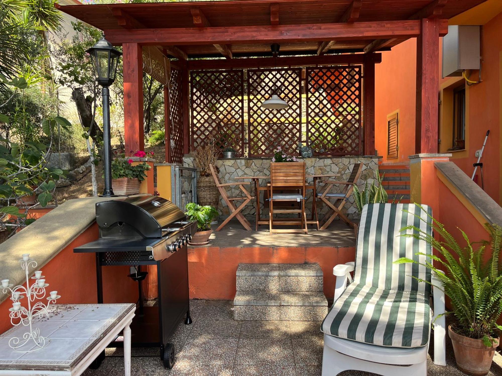 Villa Con Giardino Vista Mare Capitana Eksteriør bilde